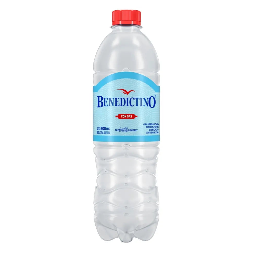 Agua Con Gas Benedictino - 500ml