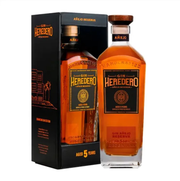 Gin Heredero Añejo c/ Estuche - 700 ml