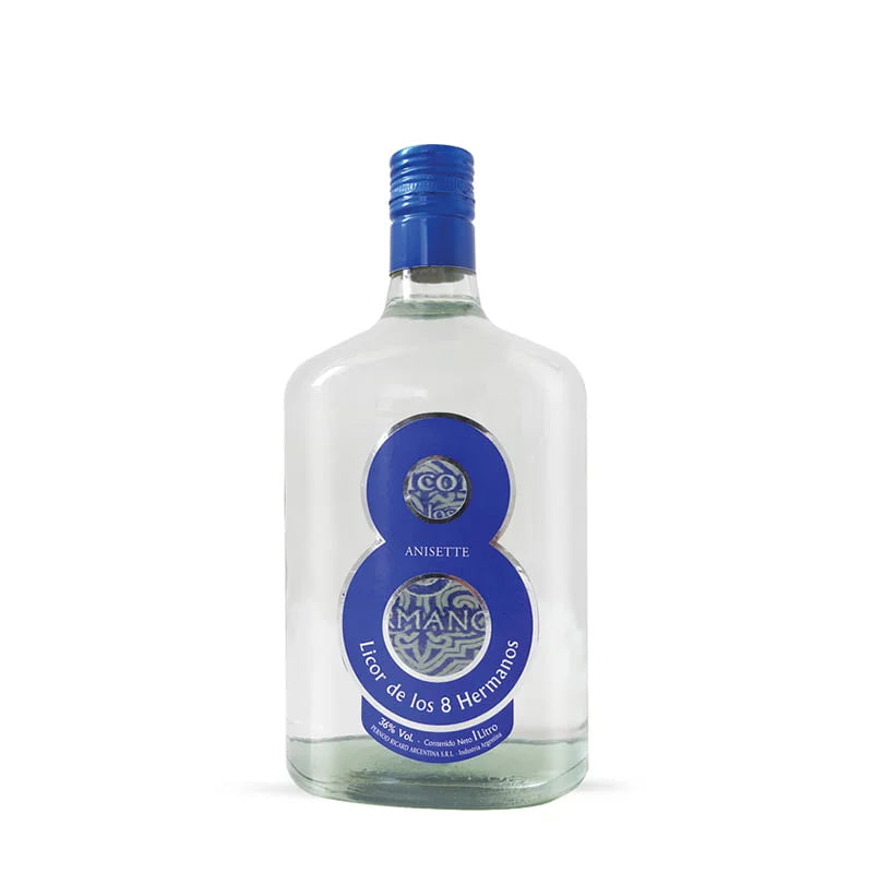 8 Hermanos Anis Azul - 1 lt