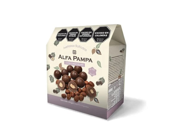 Avellanas Alfa Pampa Bañadas en Chcolate - 100 gr