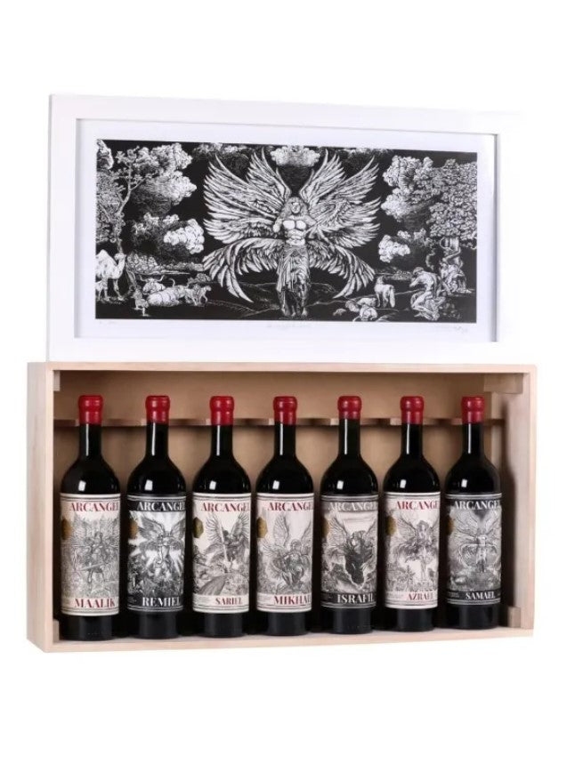 Cofre de los Arcangeles 7 botellas - 750 ml