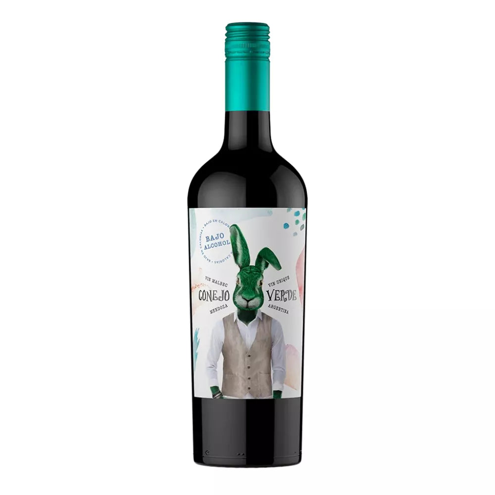 Conejo Verde Malbec Bajo Alcohol - 750 ml