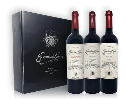 Escorihuela Gascón 1 Malbec + 1 Cabernet Sau + 1 Syrah c/ Estuche - 750 ml