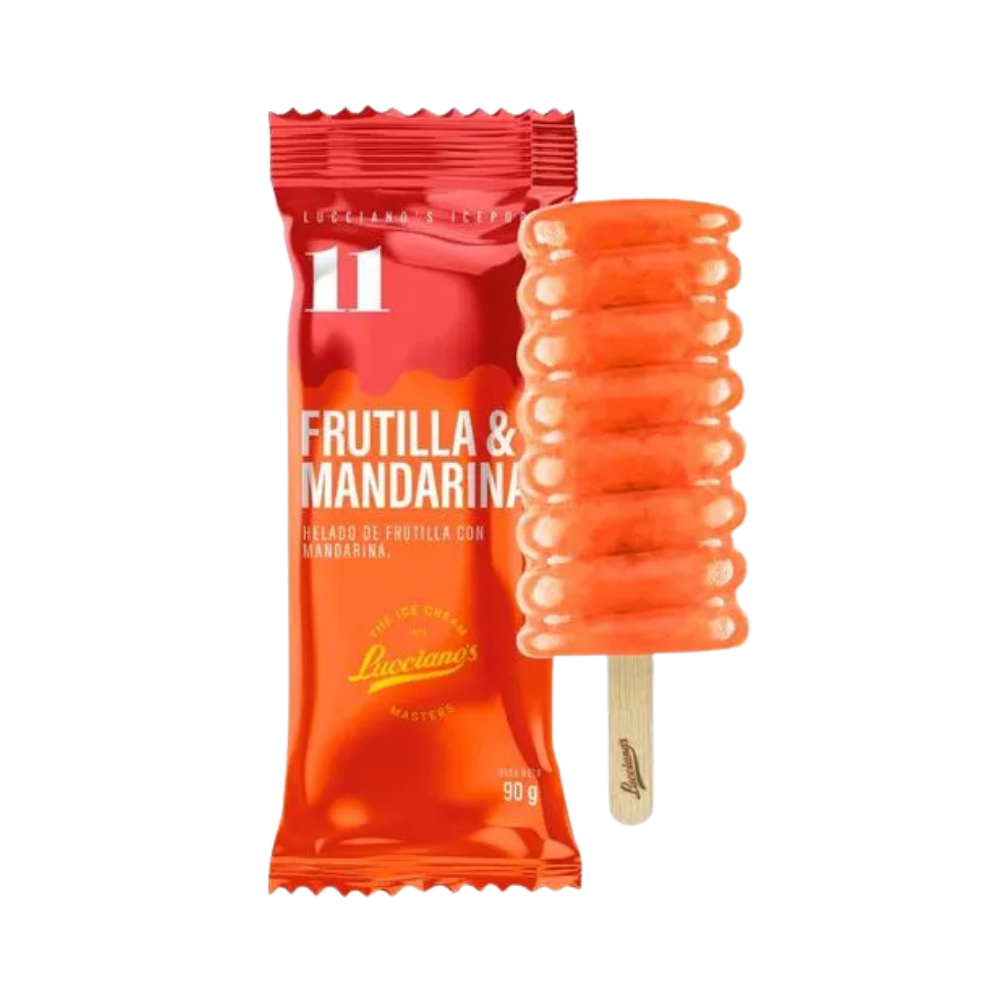 Lucciano´s Frutilla & Mandarina - 90 gr