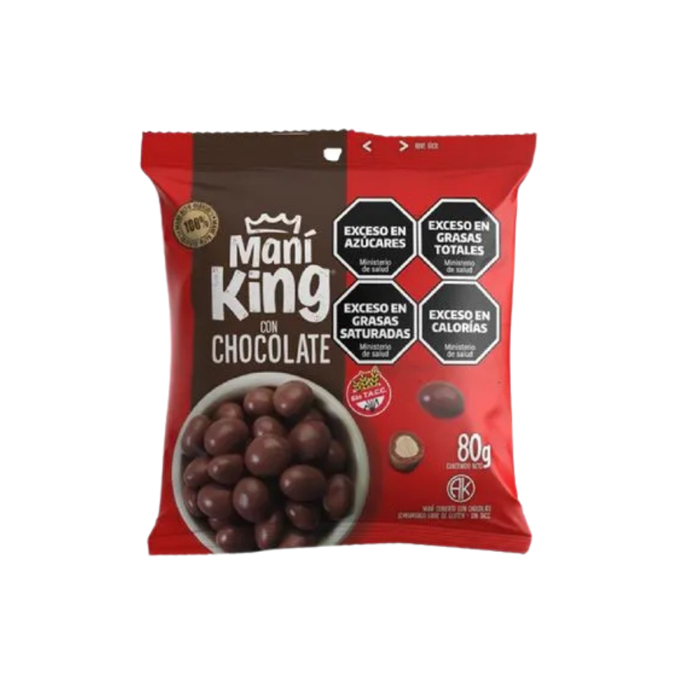 Mani King c/ Chocolate Semiamargo MK - 80 g