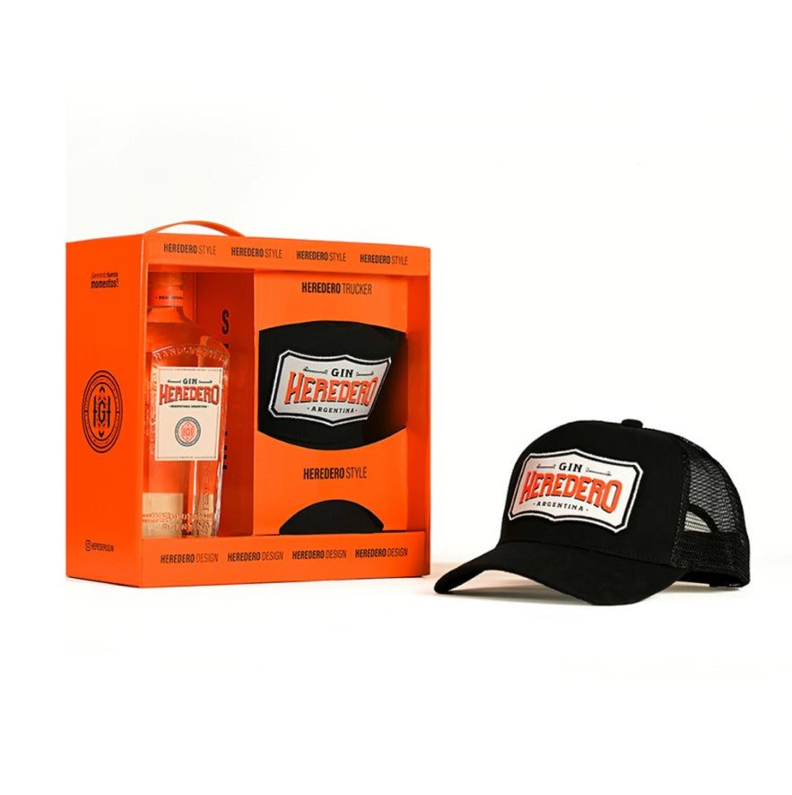 Gin Heredero Orginal - 700 ml + Estuche Gorra Gin Heredero