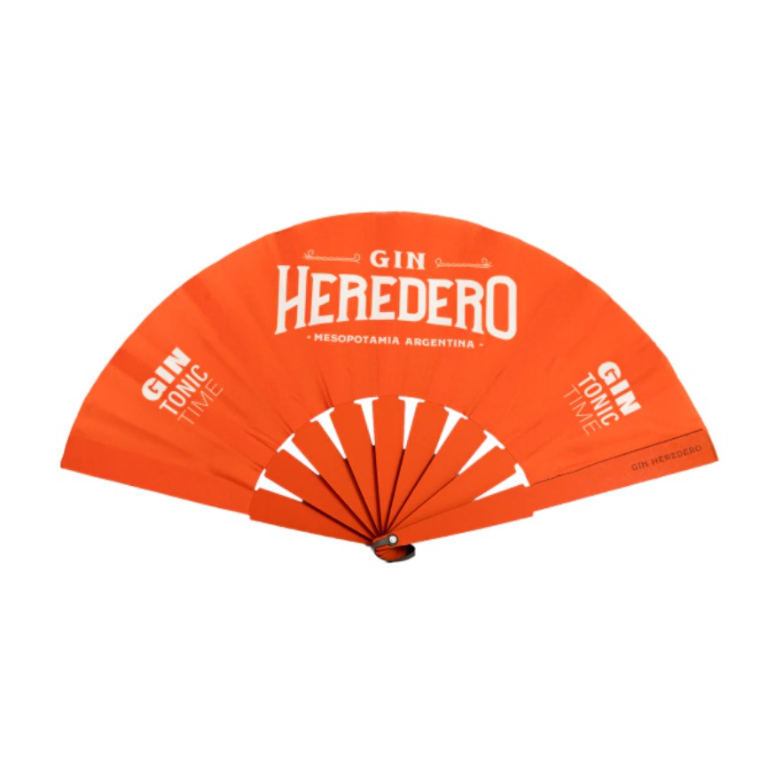 Abanicos Naranja Gin Heredero
