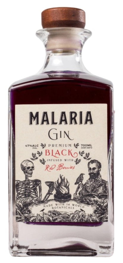 Gin Malaria Black - 700ml