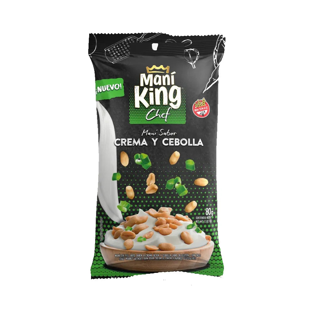 Mani King Crema y Cebolla - 80 gr