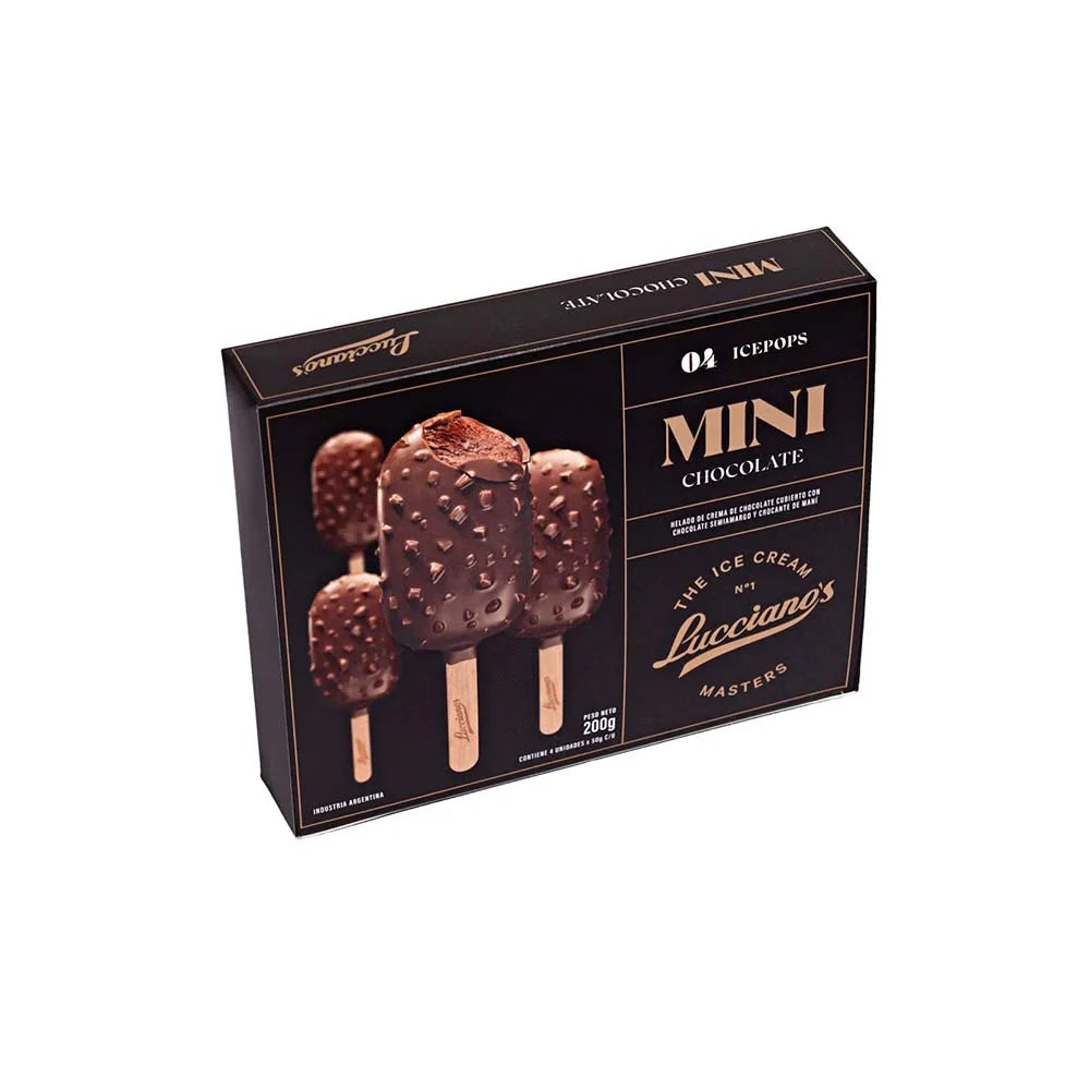 Lucciano´s Mini Chocolate x 4 - 200 gr
