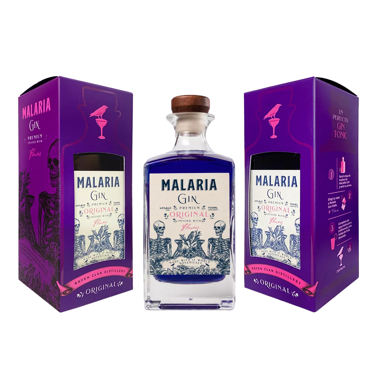 Malaria Gin con Estuche - 700 ml