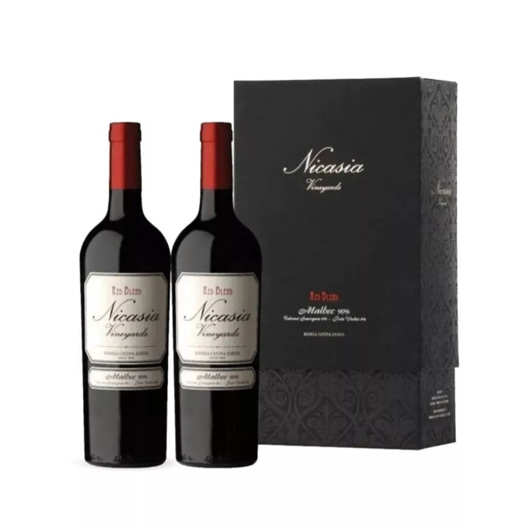 Nicasia Vineyards Red Blend Malbec (Estuche x 2 botellas)