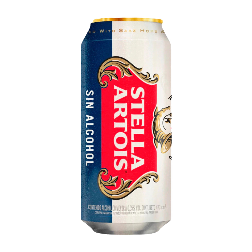 Stella Artois 0 Sin Alcohol - 473 ml