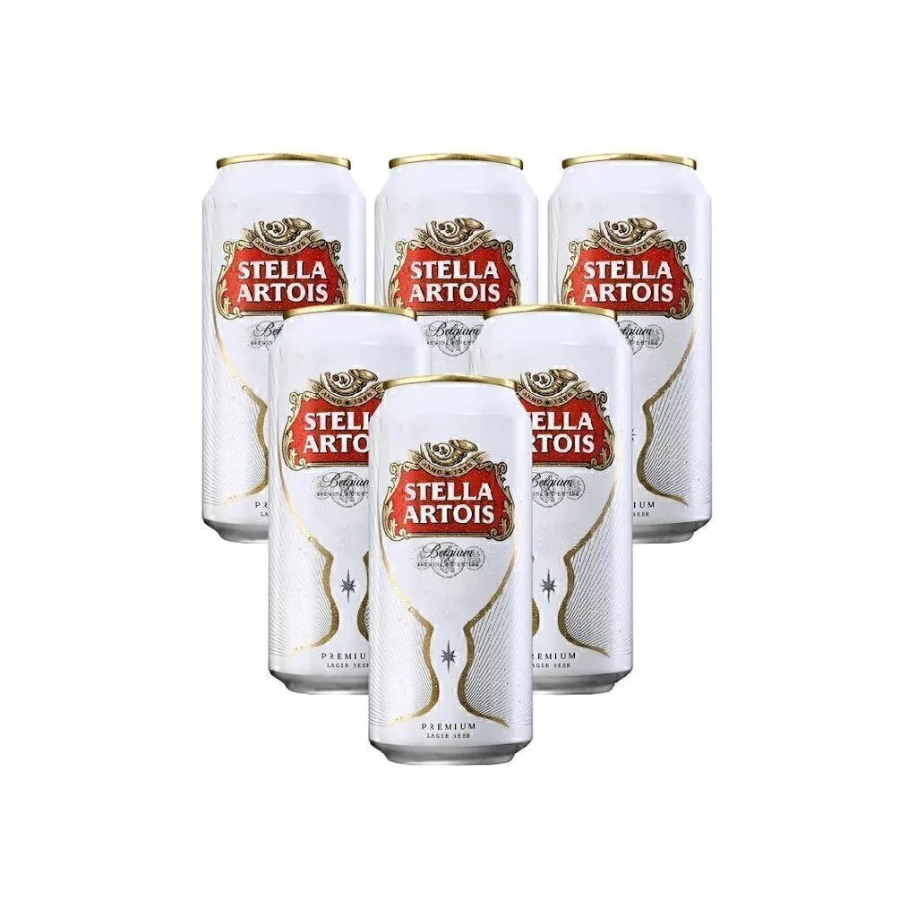 Cerveza Stella Artois Lata 473ml Pack X6