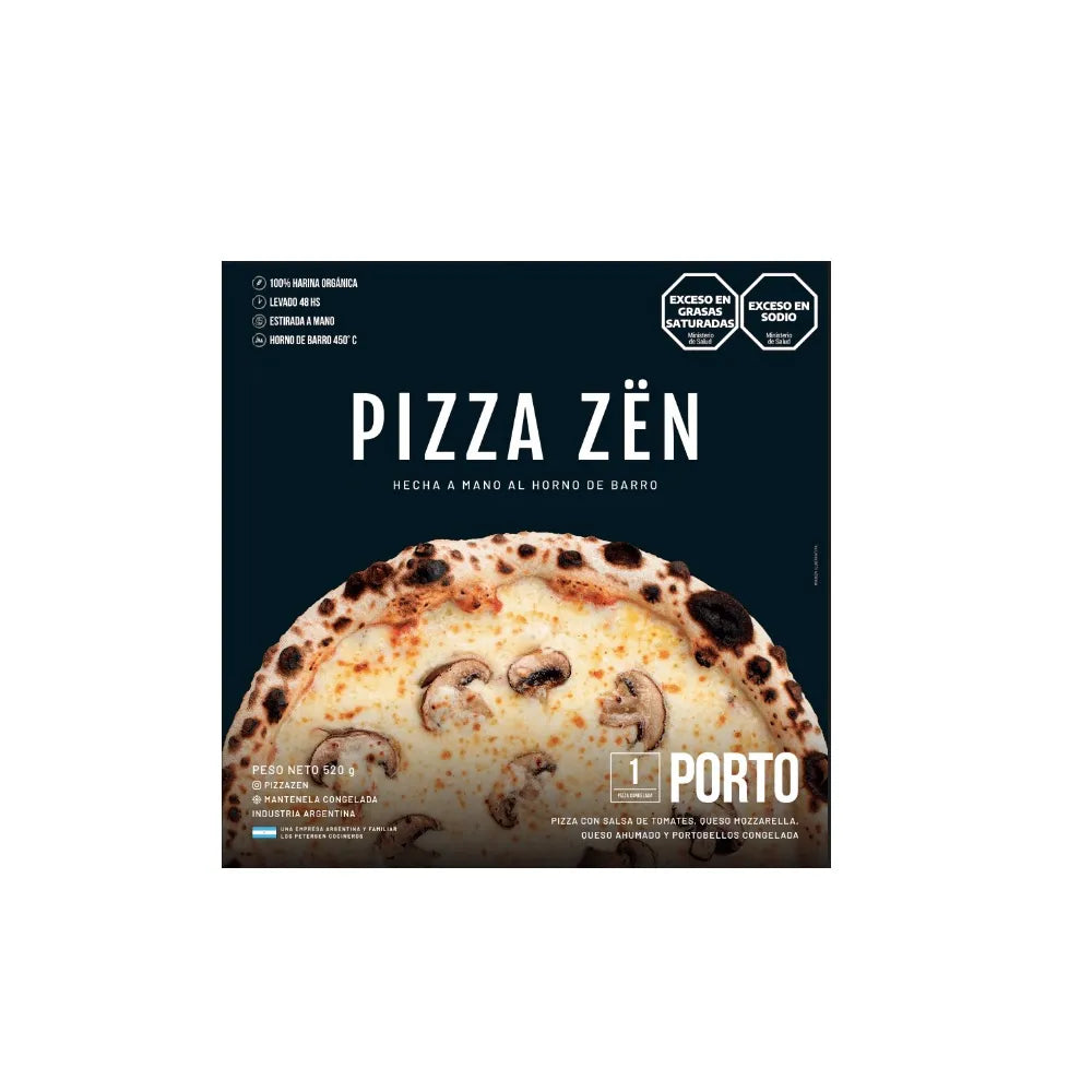 Pizza Zën Porto - 550 gr