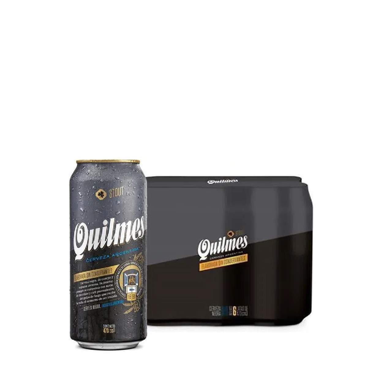 Quilmes stout X 6