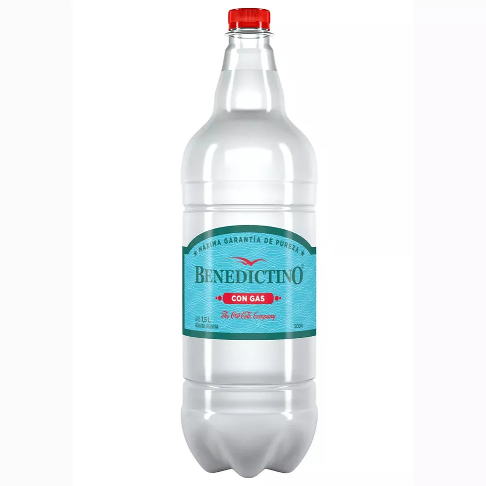 Agua Con Gas Benedictino - 1.5 lt