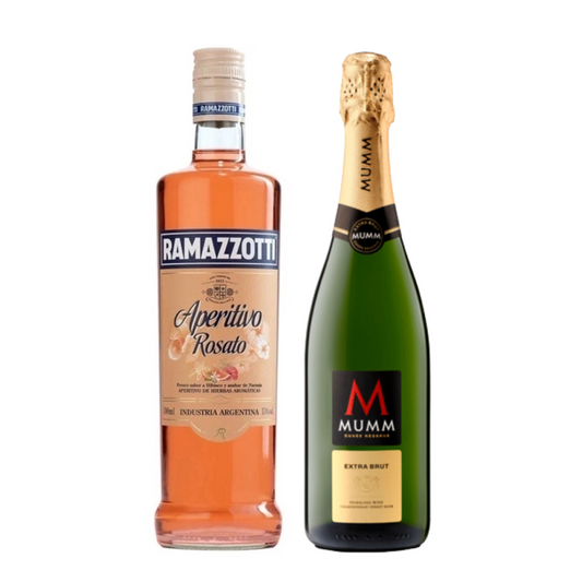 Vap Ramazzotti Rosato - 700 ml + Mumm Extra Brut - 750 ml