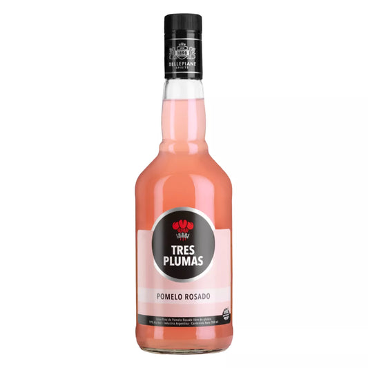 Tres Plumas Pomelo Rosado - 700 ml