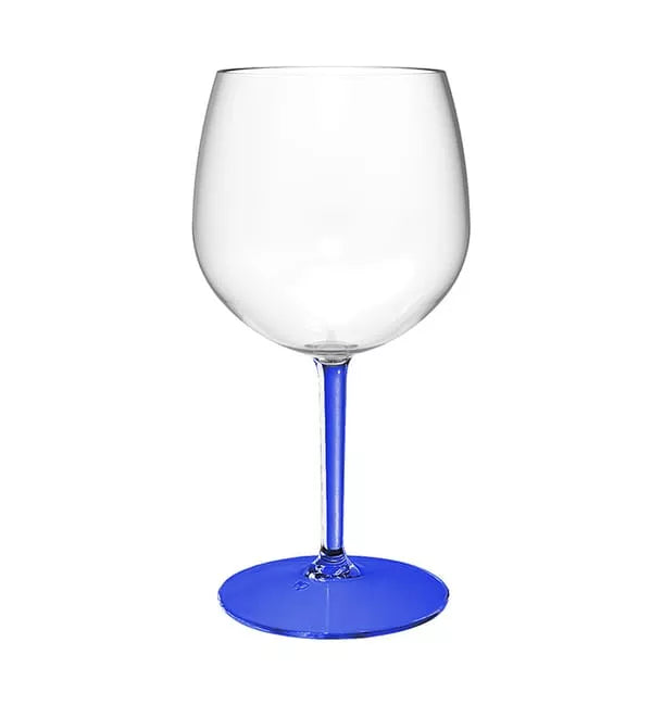 Copa Gin color Pie y Pierna Aqua - 620 ml