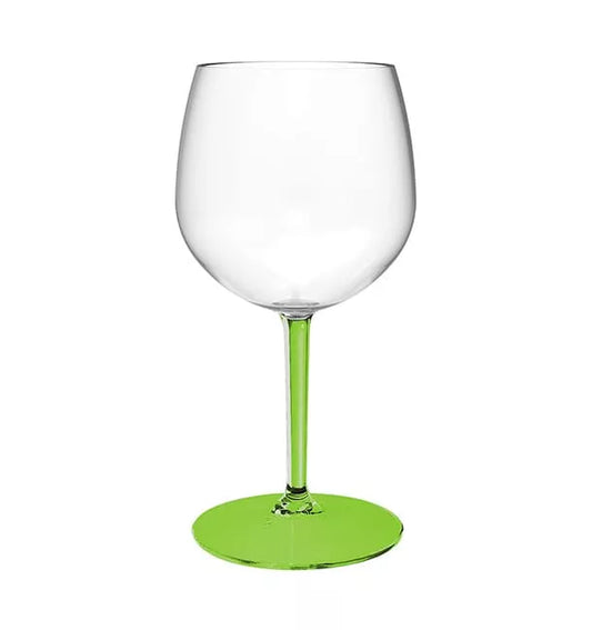Copa Gin color Pie y Pierna Verde - 620 ml
