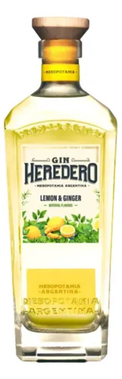 Gin Heredero Lemon & Ginger - 700 ml