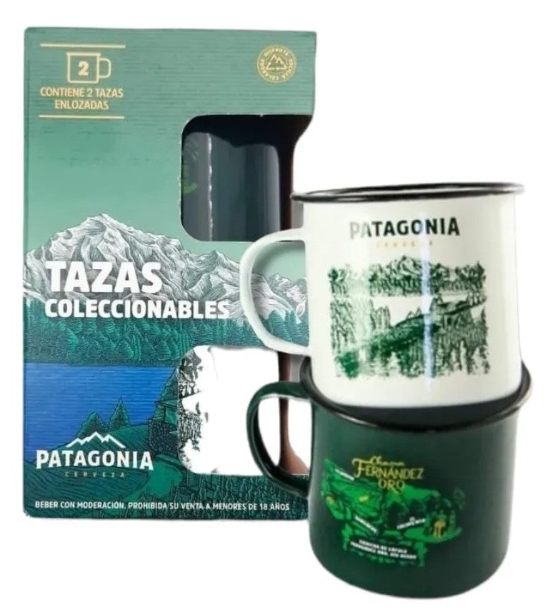 Two Pack Taza Patagonia IPA (Fernandez y KM 24.7)