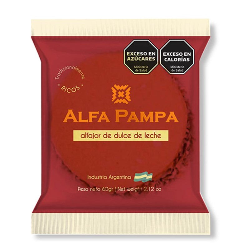 Alfajor Alfa Pampa Maicena 60 grs - Display 6 unid