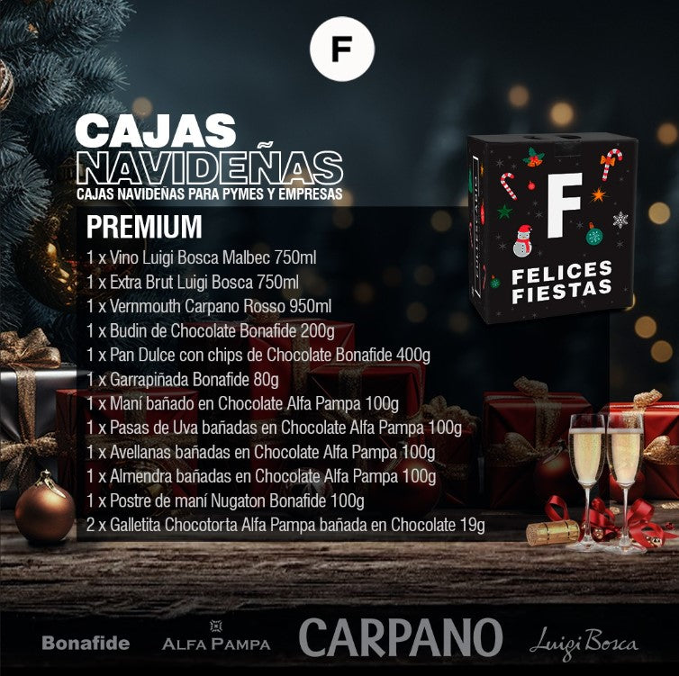 Caja Navideña Premiun (NEGRA)