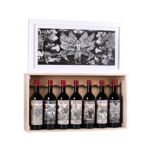 Cofre de los Arcangeles  7 botellas - 750 ml