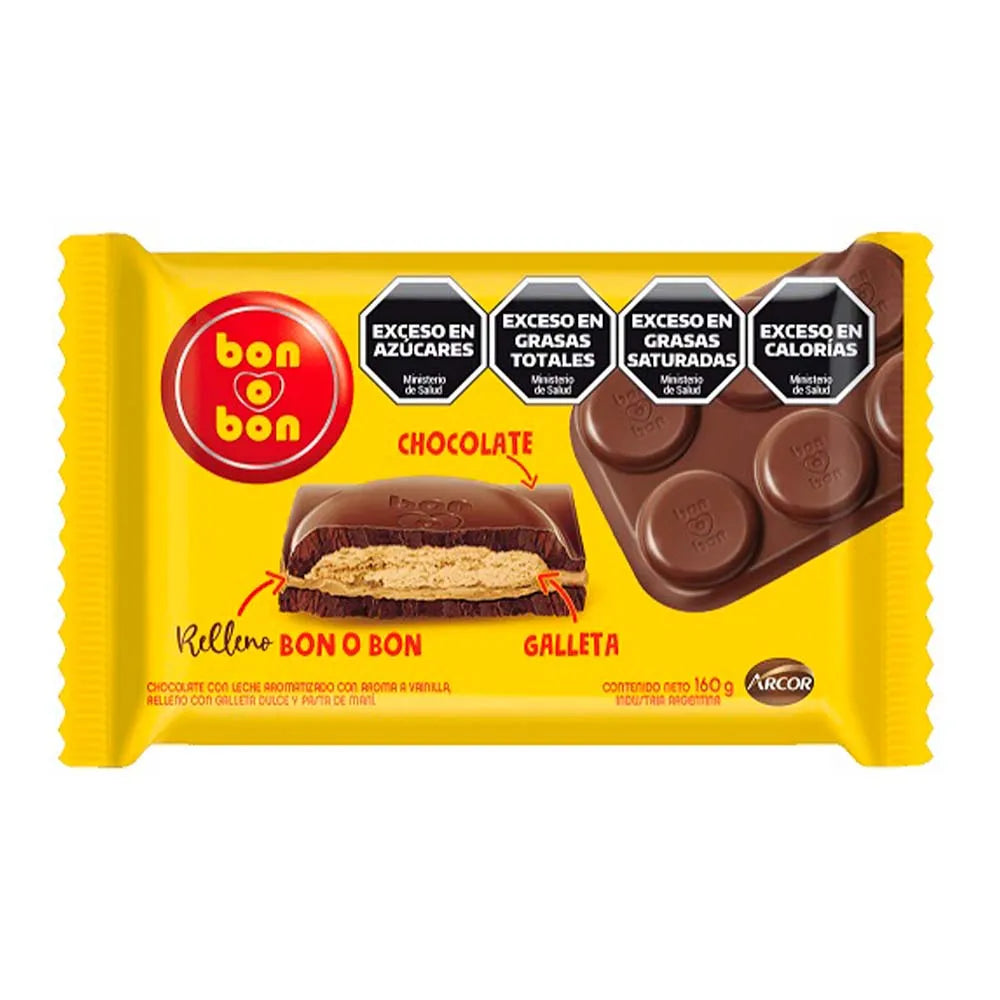 Tableta Bon O Bon - 160 gr