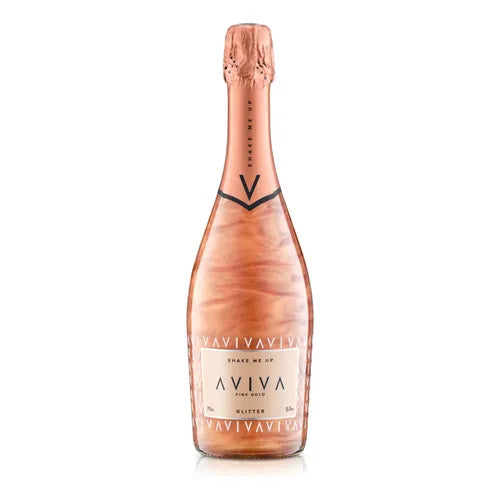 Aviva Pink Gold Glitter - 750 ml