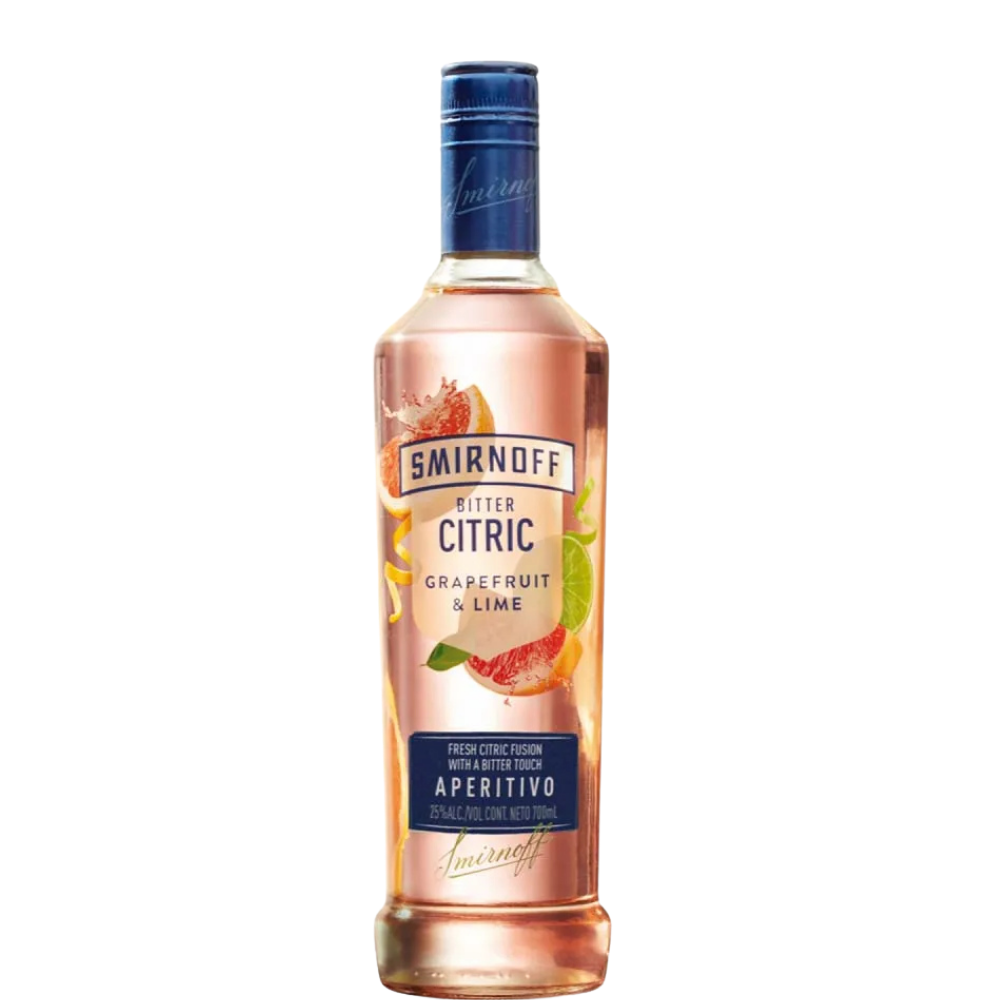 Smirnoff Bitter Citric Grapefruit & Lime -  700 ml