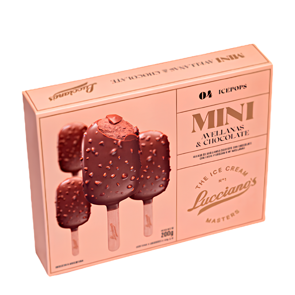 Lucciano´s Mini Avellanas & Chocolate x 4 - 200 gr