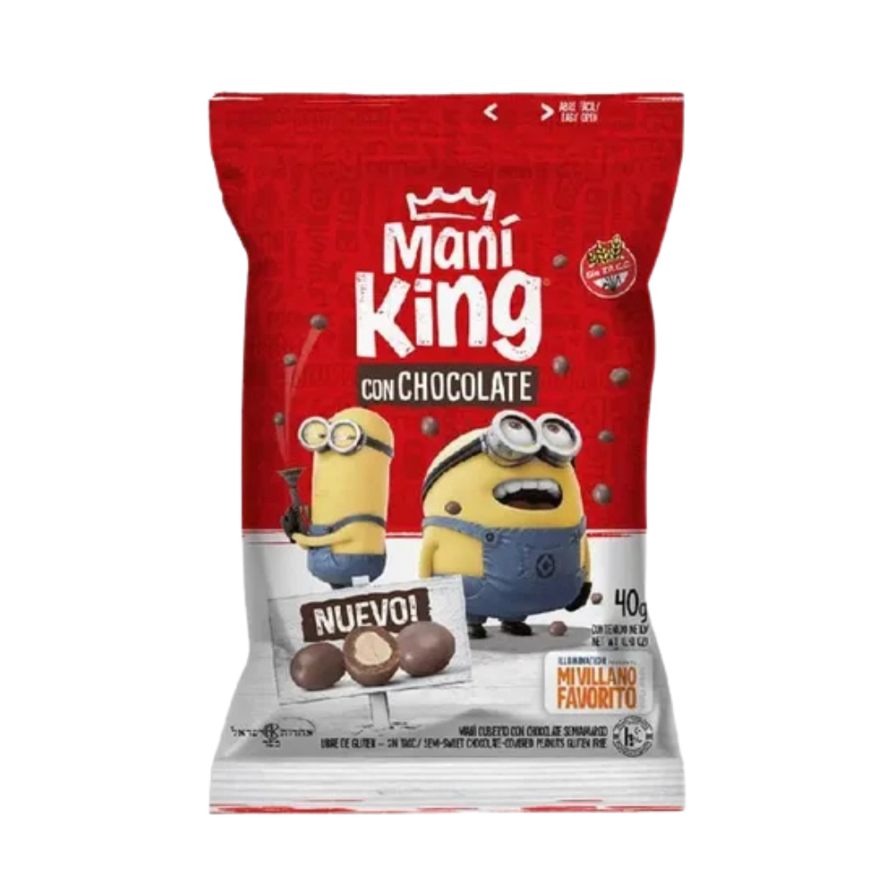 Mani King c/ Chocolate Semiamargo - 40 gr
