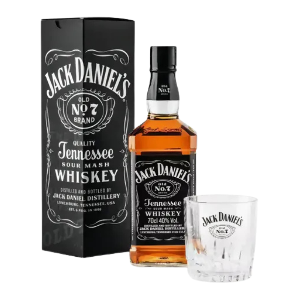 Jack Daniel´s - 700ml + Vaso c/estuche