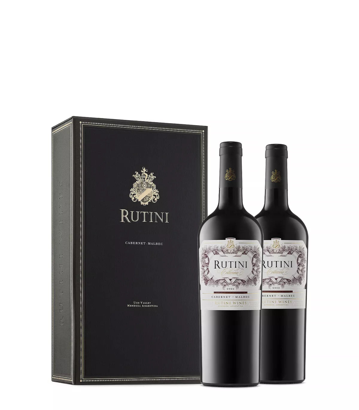 Rutini x 2 Cab.Sauv-Malbec c/ Estuche - 750
