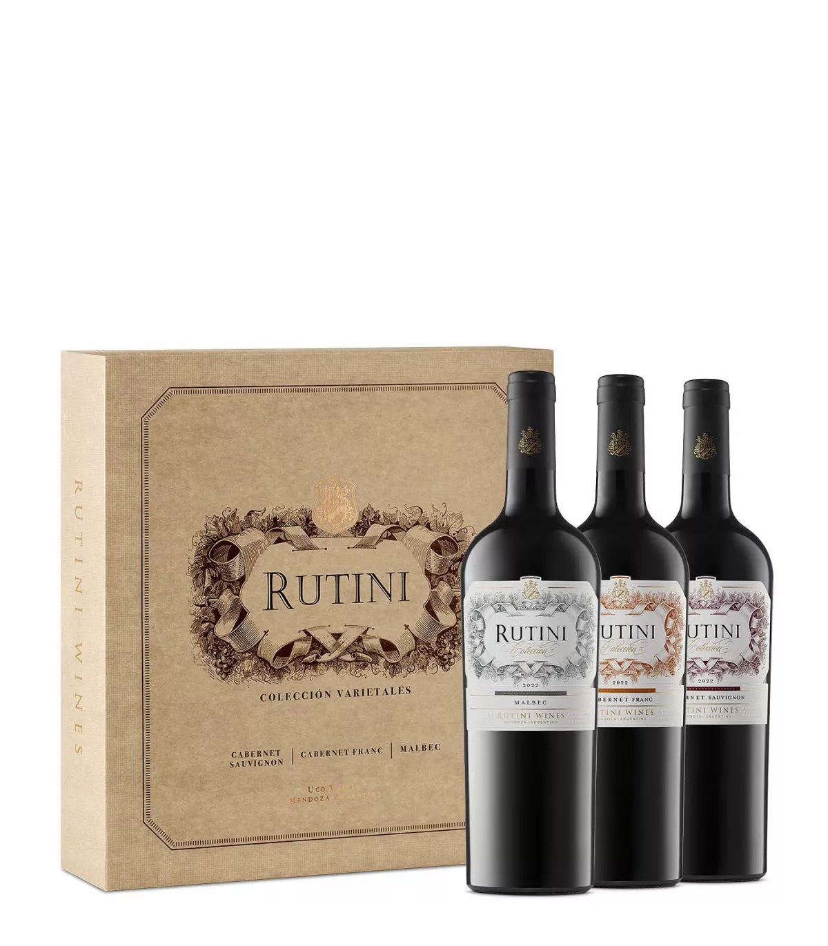 Rutini x 3 (C.Sauv - C. Franc - Malbec)
