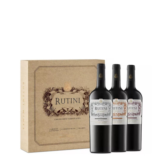 Rutini x 3 (C. Sauv - C. Franc - Malbec) - 750 ml