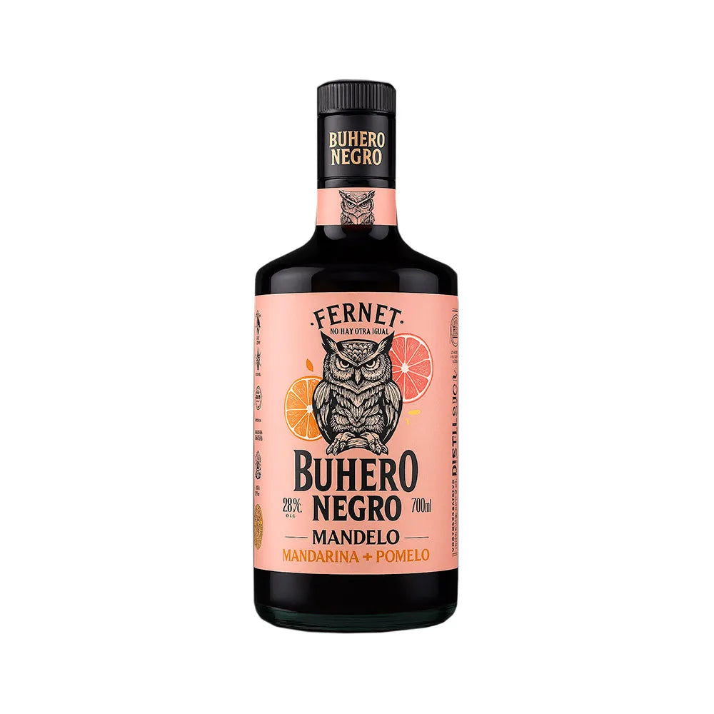 Fernet Buhero Negro Mandelo - 700 ml