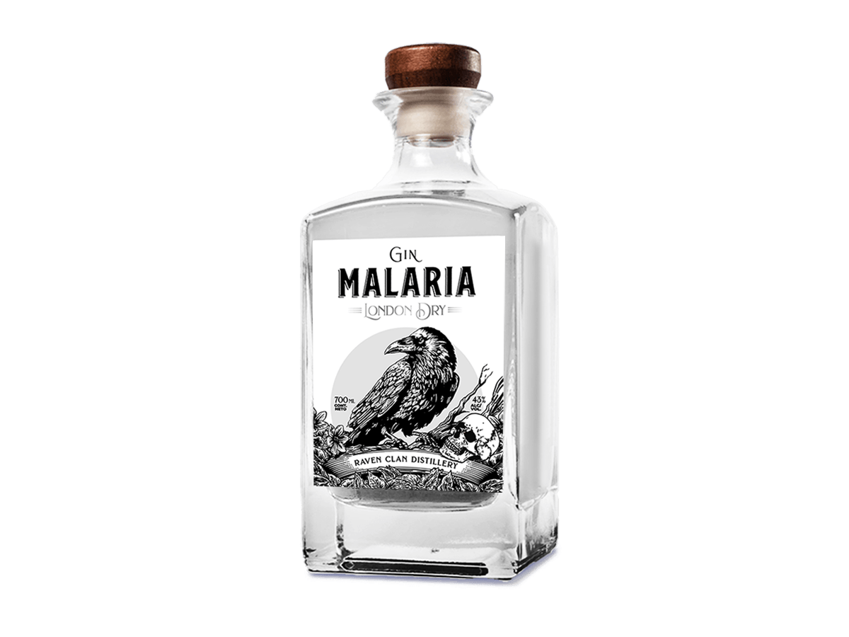 Gin Malaria London Dry - 700 ml
