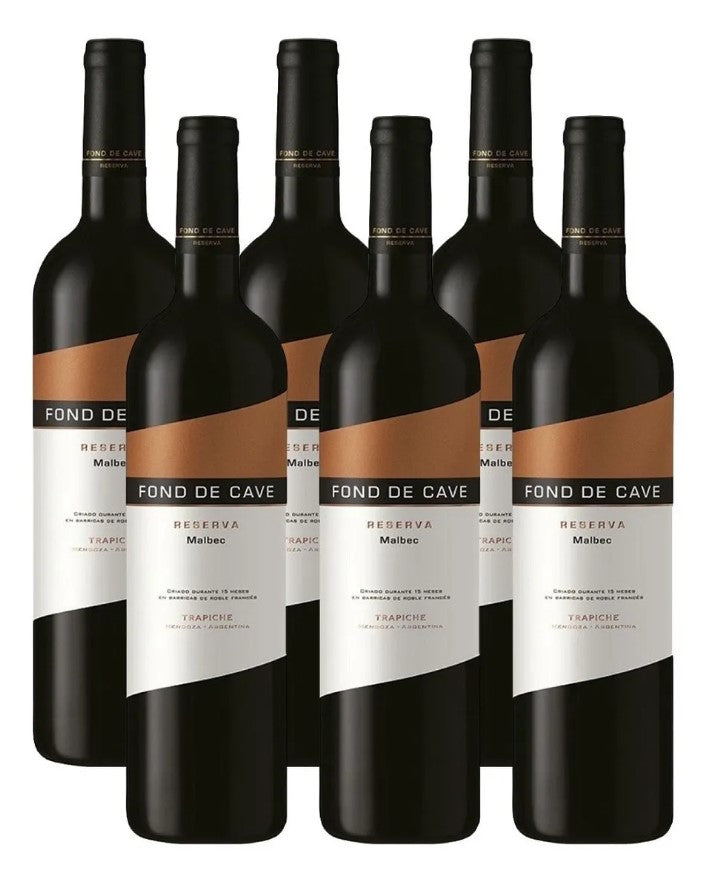 Vino Trapiche Fond De Cave Reserva Malbec x 6