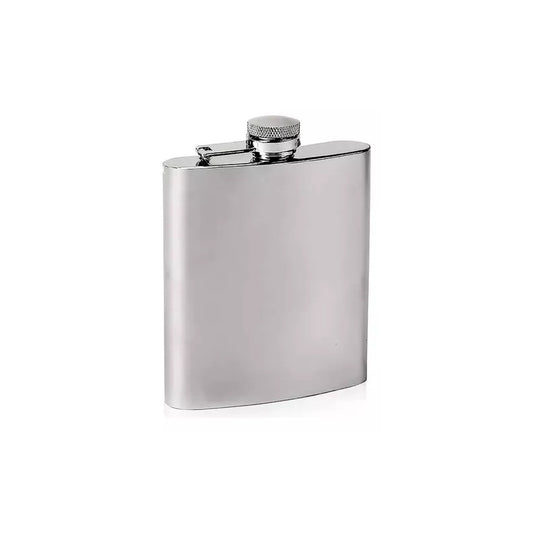 Petaca de Acero 180 ml - 13 x 7 cm