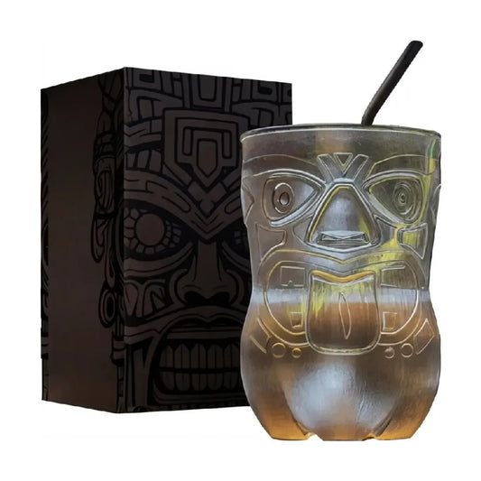 Gitf Box Tikichetto (Vaso + Posavaso + Sorbete Curvo) - 800 ml