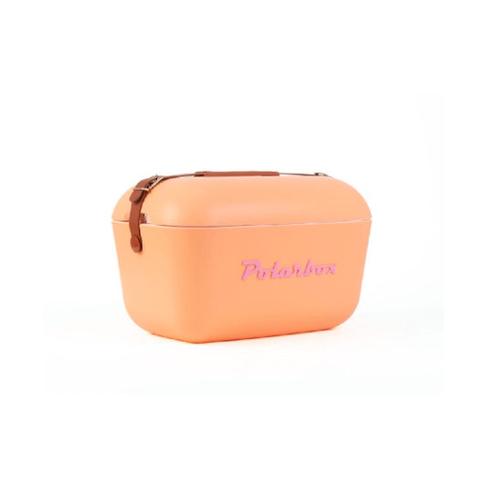Conservadora Polarbox Retro Naranja c/ correa Marron - 20Lts