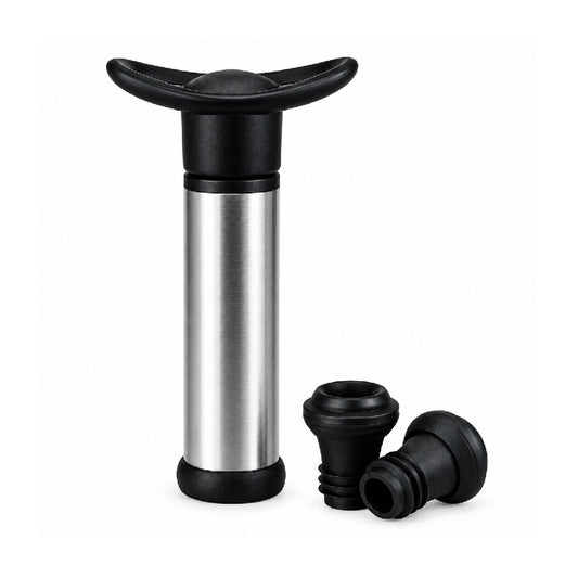 Bomba de Vacío Para Botellas de Vino Con 2 Tapones