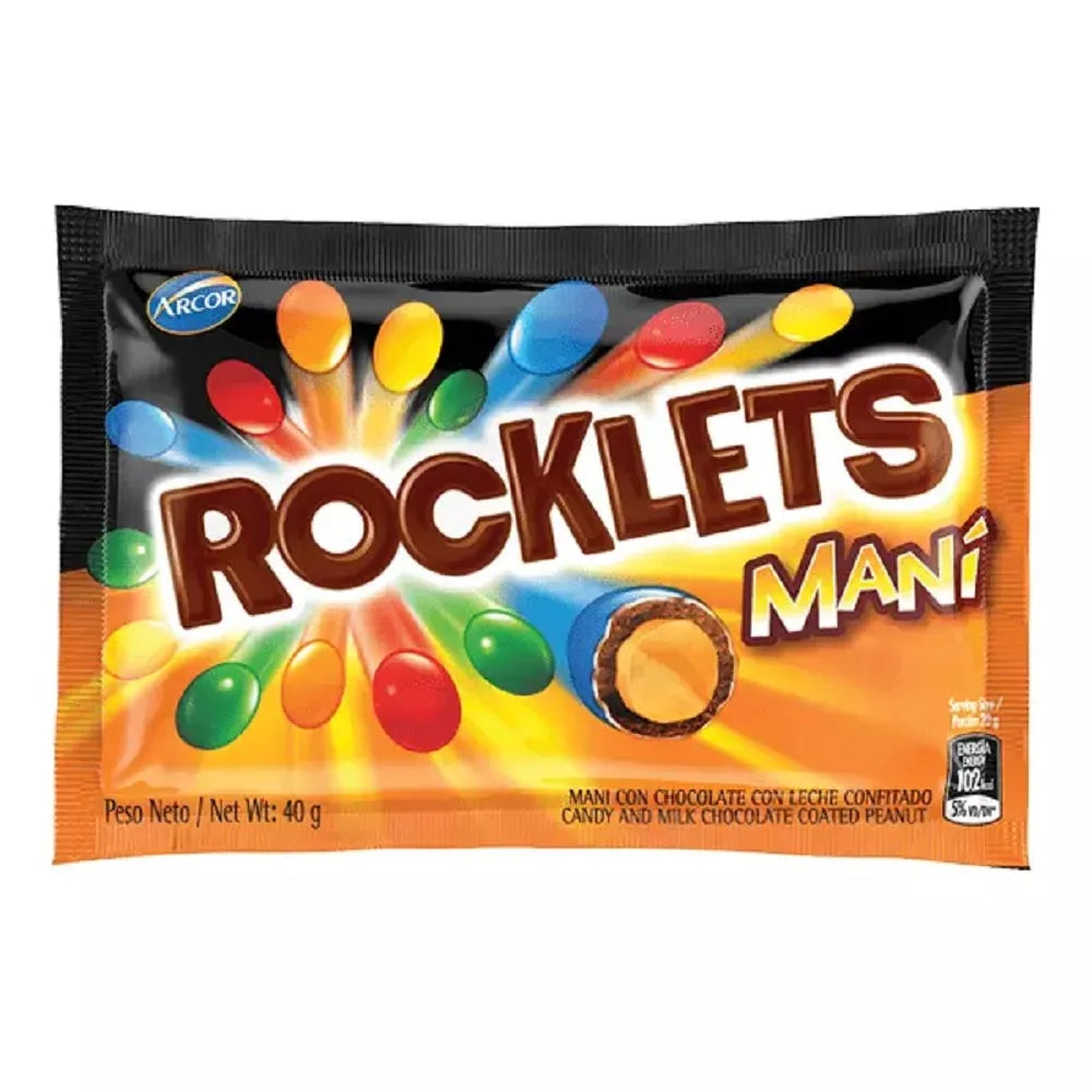Rocklets Mani con Chocolate - 40 gr