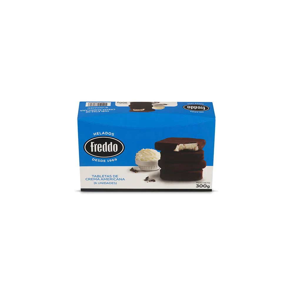 Tableta Americana - Estuche 300gr x 6 unid