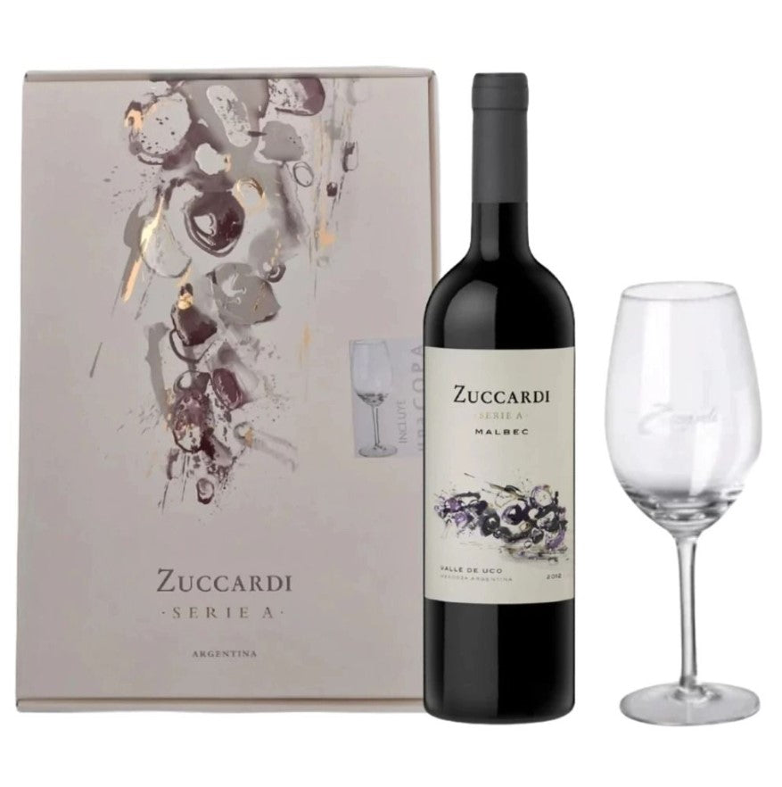 Zuccardi Serie A Malbec - 750 ml + 1 Copa c/ Estuche