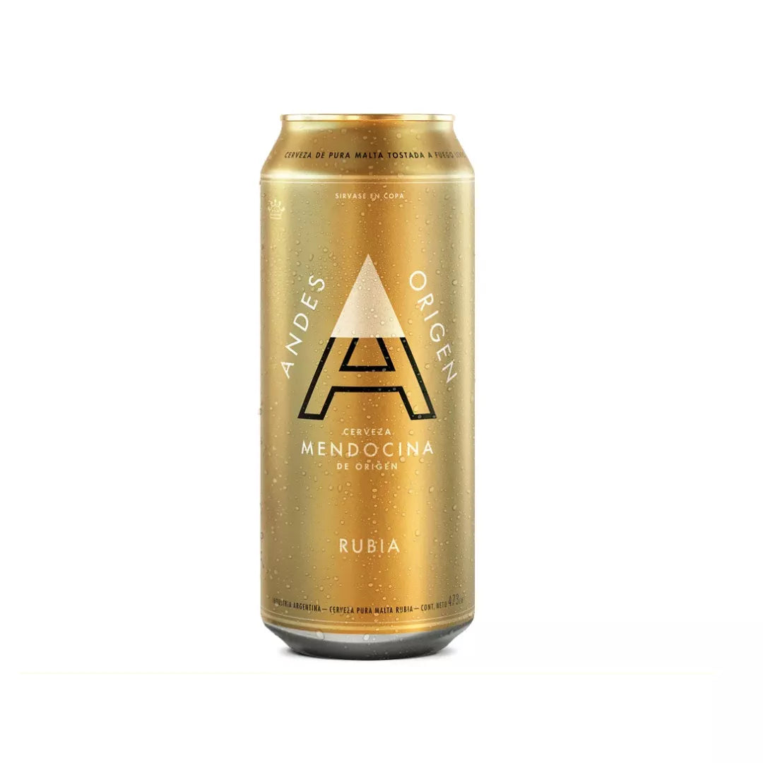 Andes Origen Rubia -  473 ml
